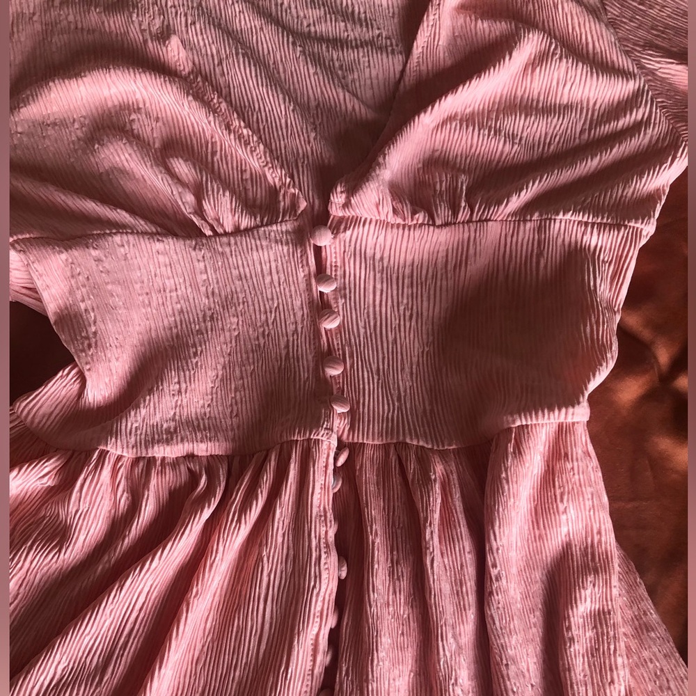 Pink Cottagecore Dress